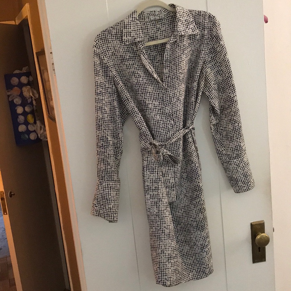 Martin + Osa silk shirtdress